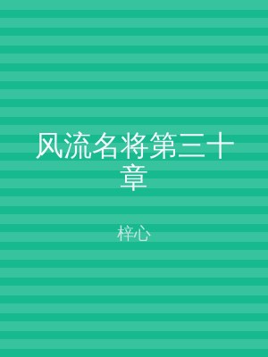 风流名将第三十章