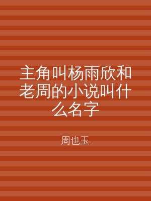主角叫杨雨欣和老周的小说叫什么名字