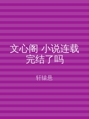 文心阁 小说连载完结了吗