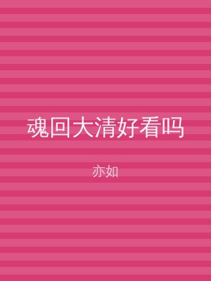 魂回大清好看吗
