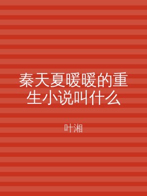 秦天夏暖暖的重生小说叫什么