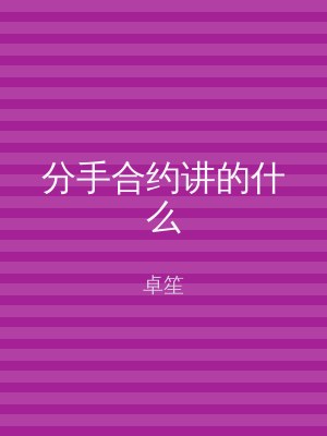 分手合约讲的什么